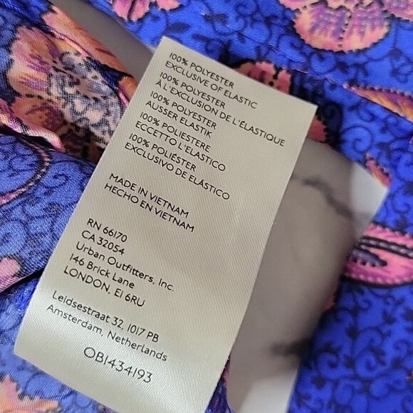 Free People I Got You Floral Print Ruched Top - Picture 4 of 5